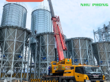 CHO THUÊ XE CẨU KATO LAM CÔNG TRÌNH GIÁ RẺ Ở KCN CHƠN THÀNH - BÌNH PHƯỚC